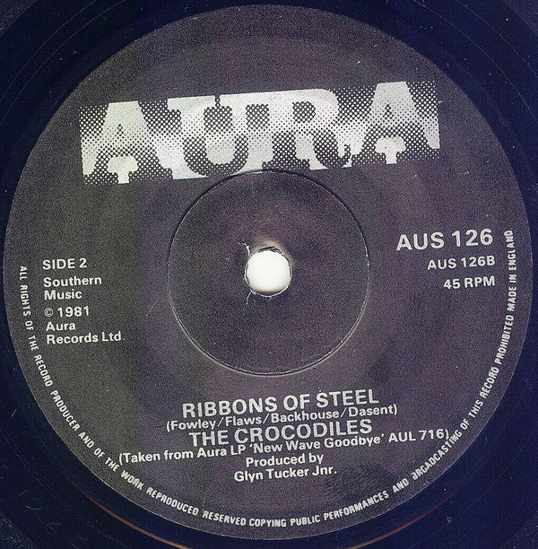 The Crocodiles : New Wave Goodbye (7", Single)