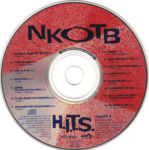 New Kids On The Block : H.I.T.S. (CD, Comp)