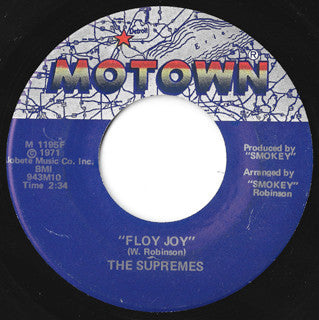 The Supremes : Floy Joy (7", Single)