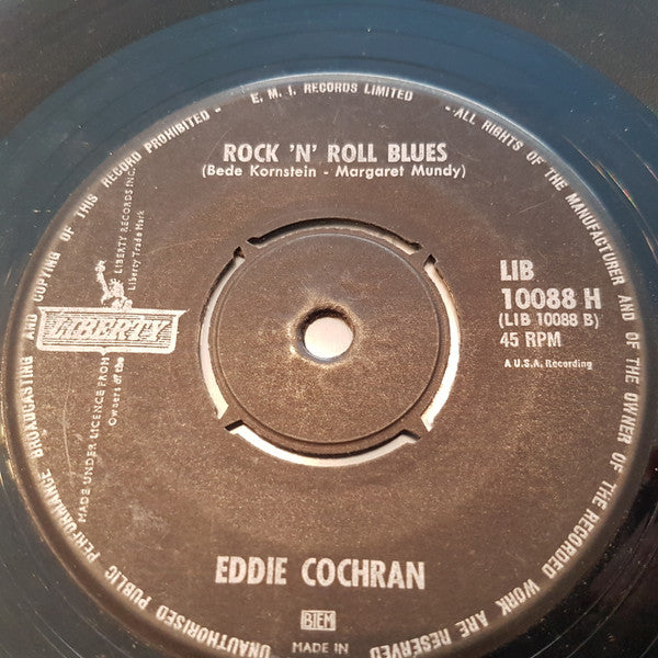 Eddie Cochran : My Way (7", Single)