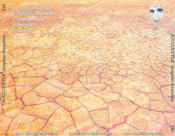 Soulcripple : Sleepless Dreamless (CD, Album)