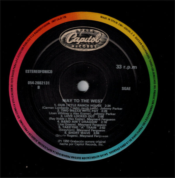 Various : Way To The West (LP, Comp, RE)