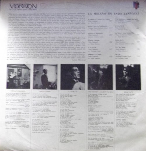 Enzo Jannacci : La Milano Di Enzo Jannacci (LP)