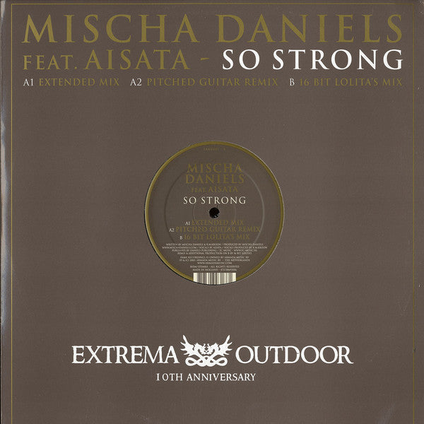 Mischa Daniëls : So Strong (12")