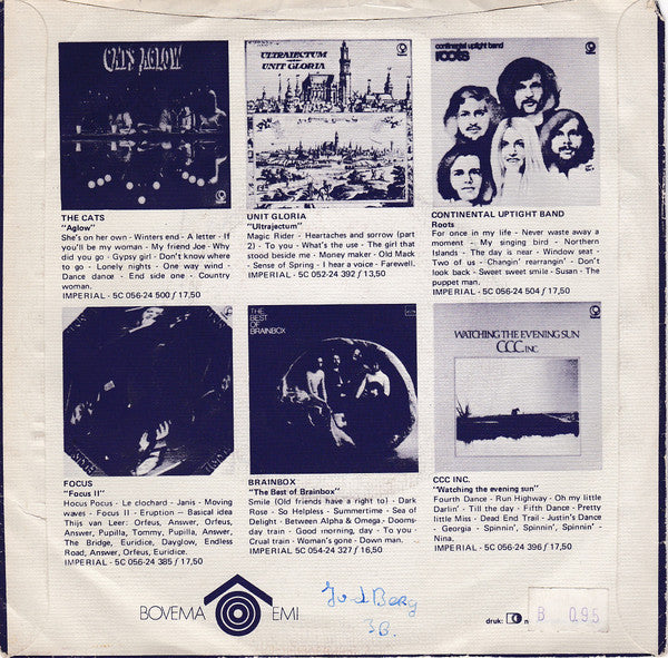 Brainbox (3) : A Part Of Me Is A Part Of You / When I Was Poor (7", Single)