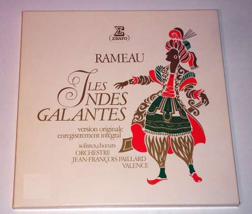 Jean-Philippe Rameau - Orchestre De Chambre Jean-François Paillard, Jean-François Paillard : Les Indes Galantes (4xLP, RE + Box, Album)