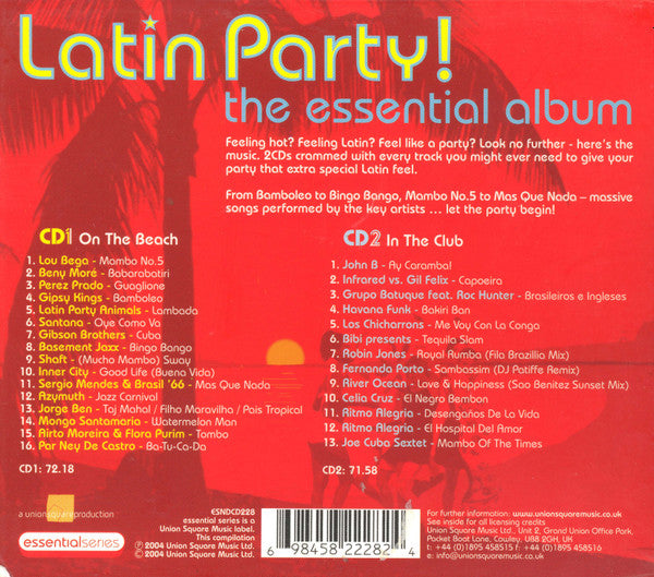 Various : Latin Party! - The Essential Album (2xCD, Comp)