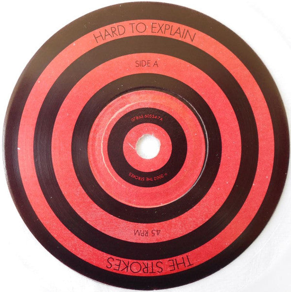 The Strokes : Hard To Explain (7", Single, Ltd, Cle)