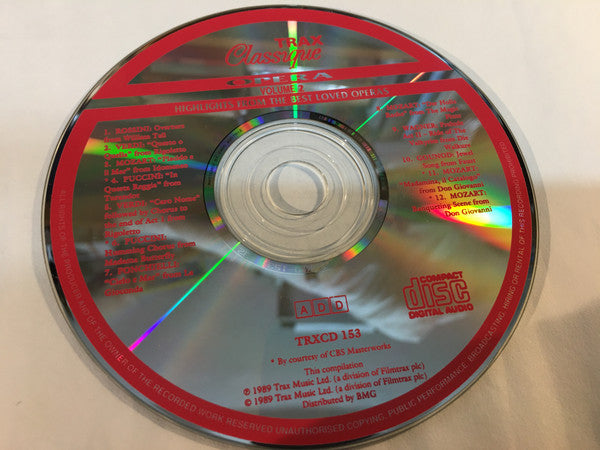 Various : Opera - Highlights From The Best Loved Operas Volume 2 (CD, Comp)