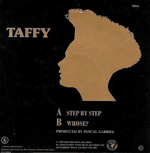 Taffy : Step By Step (7", Single)