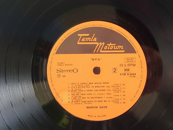 Marvin Gaye : M.P.G. (LP, Album)