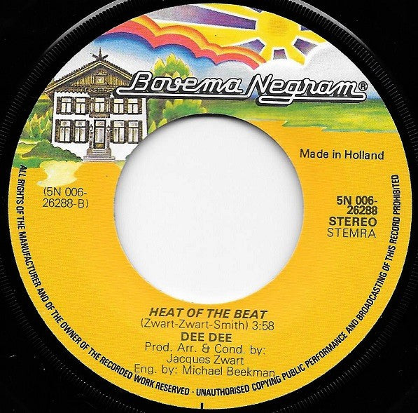 Dee Dee (13) : Sweet, Sweet Lovin'  (7", Single)