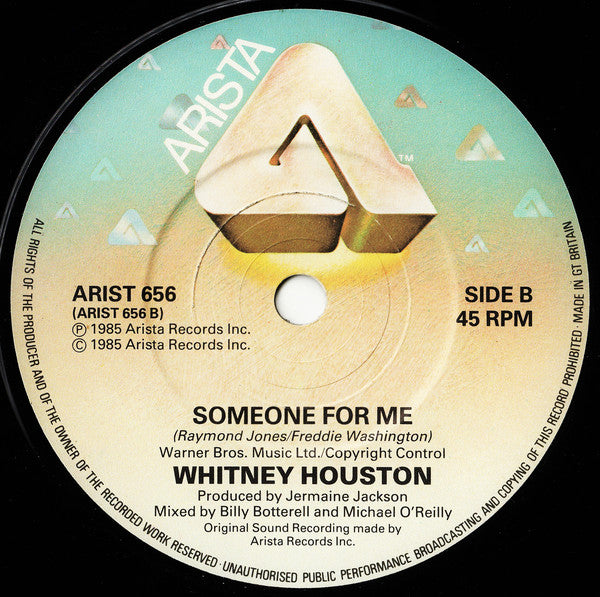 Whitney* : How Will I Know (7", Single, Pap)