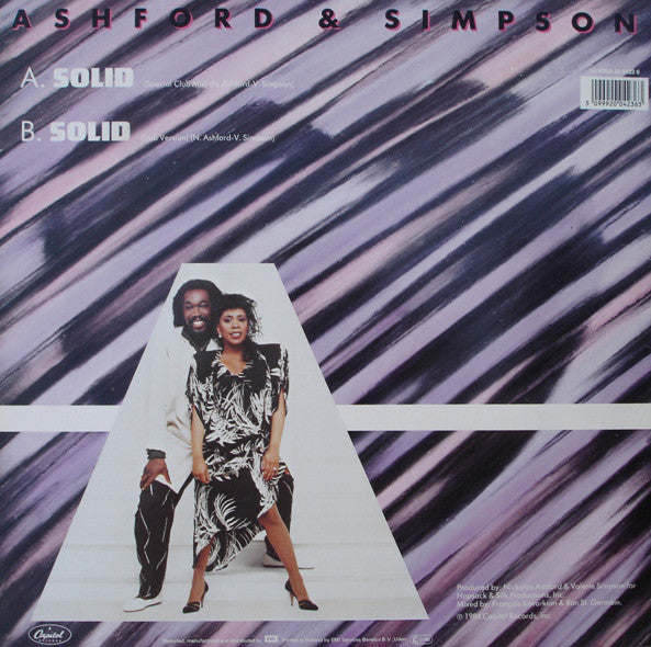 Ashford & Simpson : Solid (Special Club Mix) (12", M/Print)