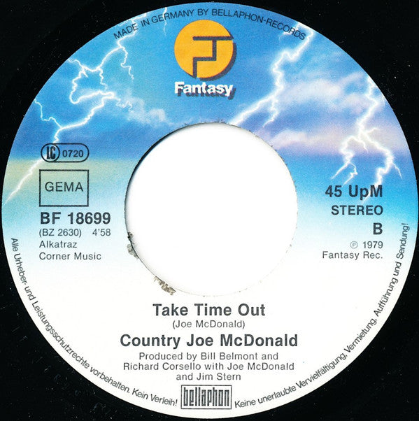 Country Joe McDonald : Private Parts (7")