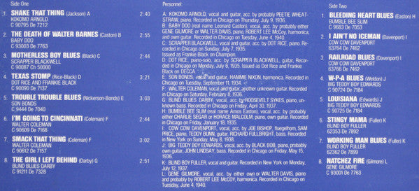 Various : Blues Box 1 (4xLP, Mono + Box, Comp)
