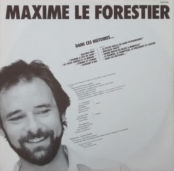 Maxime Le Forestier : Dans Ces Histoires ... (LP, Album)