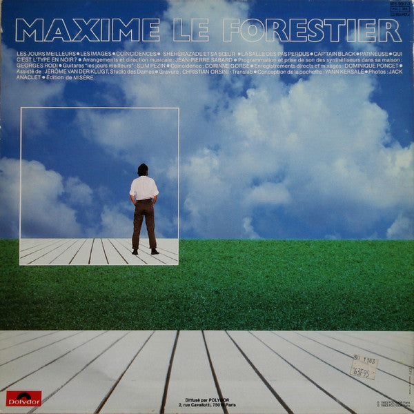 Maxime Le Forestier : Les Jours Meilleurs (LP, Album)