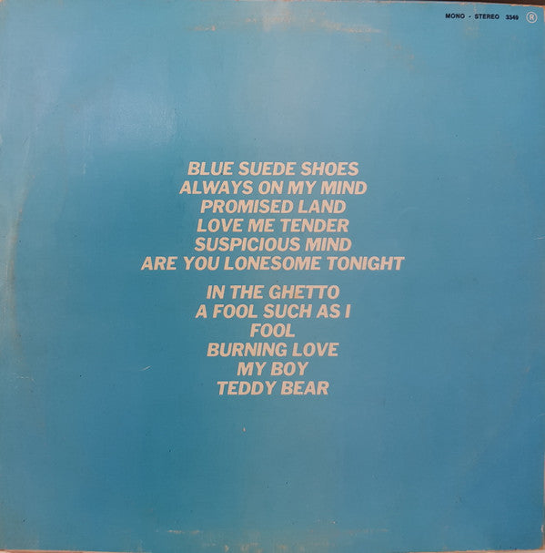 Colin Crosby : A Tribute To Elvis - Volume 2 (LP)