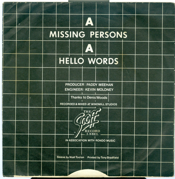 Rondo Rondo : Missing Persons (7")