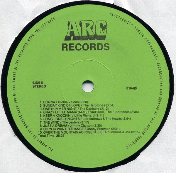 Various : 20 Super Oldies Of The 50' S Vol. 16 (LP, Comp)