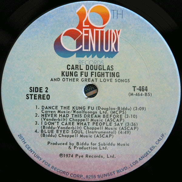 Carl Douglas : Kung Fu Fighting And Other Great Love Songs (LP, Album, San)