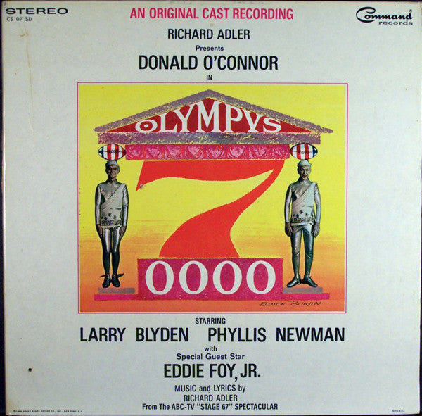 Donald O'Connor Starring Larry Blyden, Phyllis Newman With Special Guest Star Eddie Foy, Jr. : Olympus 7-0000 (An Original Cast Recording) (LP)