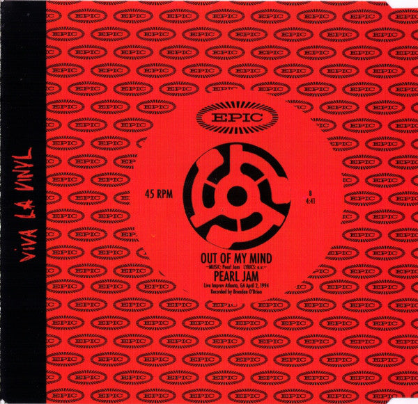 Pearl Jam : Not For You (CD, Single)