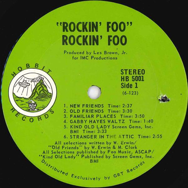 Rockin' Foo : Rockin' Foo (LP, Album, Gat)