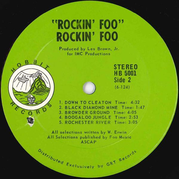 Rockin' Foo : Rockin' Foo (LP, Album, Gat)