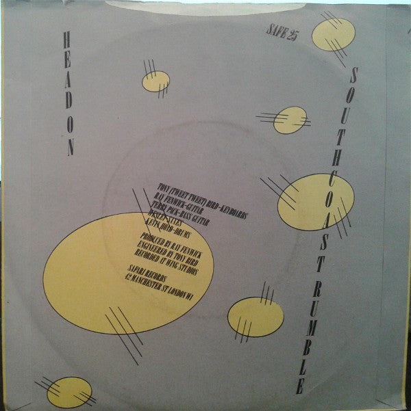 South Coast Ska Stars : South Coast Rumble / Head On (7", Single)