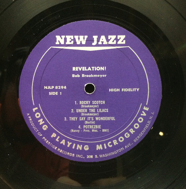 Bob Brookmeyer With Teddy Charles And Jimmy Raney : Revelation! (LP, Comp, Mono, RE)