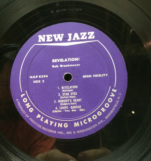 Bob Brookmeyer With Teddy Charles And Jimmy Raney : Revelation! (LP, Comp, Mono, RE)