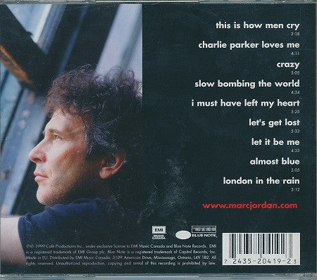 Marc Jordan : This Is How Men Cry (CD, Album)