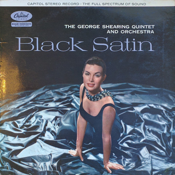 The George Shearing Quintet And Orchestra* : Black Satin (LP, Album)