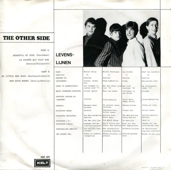 The Otherside : Two Sides Of (7", EP)