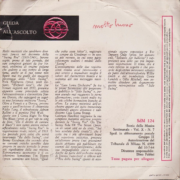 Various : L' "Era Dello Swing" (7")