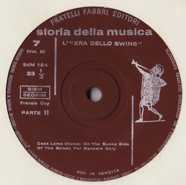 Various : L' "Era Dello Swing" (7")