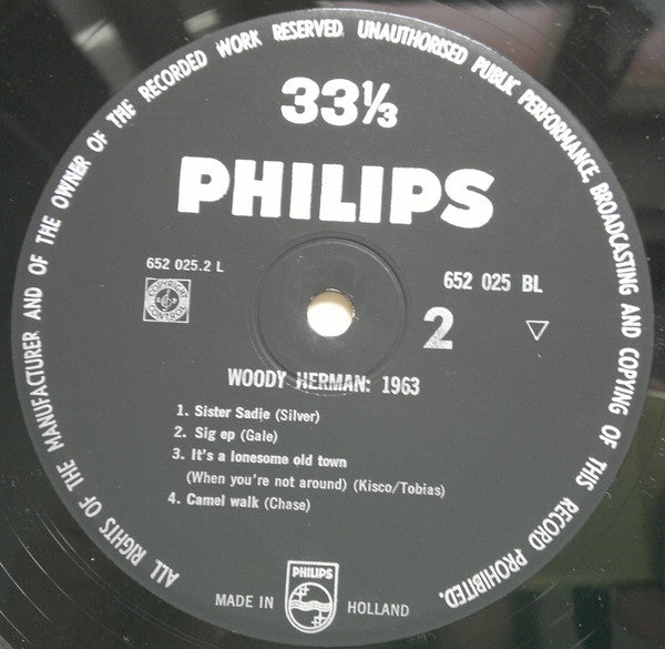 Woody Herman : 1963 – The Swingin’est Big Band Ever (LP, Album, Mono)