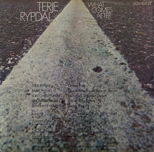 Terje Rypdal : What Comes After (LP, Album)