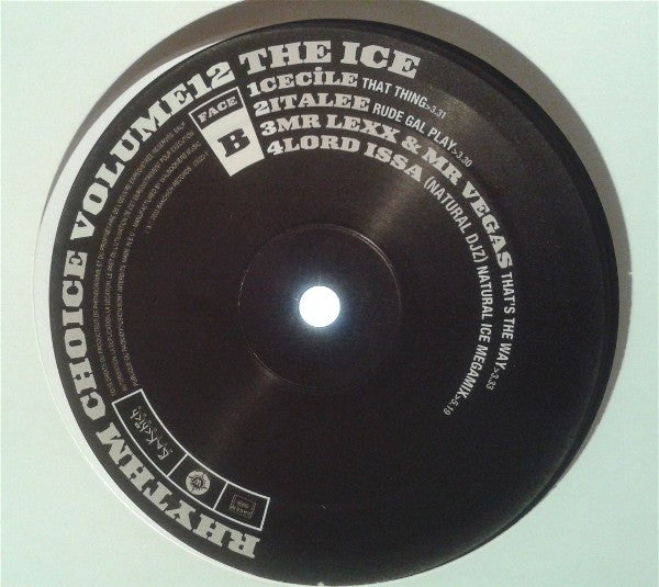 Various : Rhythm Choice Volume 12 The Ice (LP, Comp)