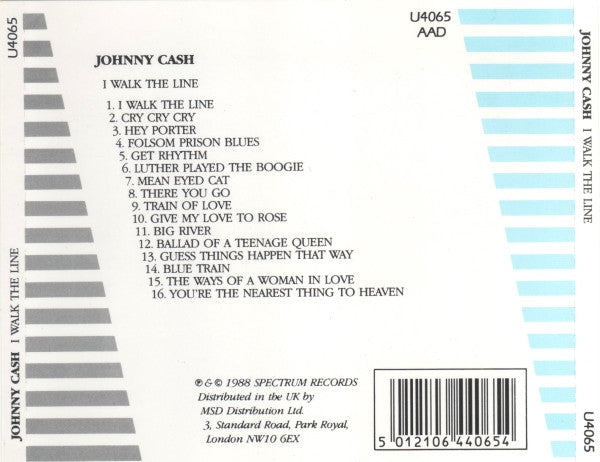 Johnny Cash : I Walk The Line (CD, Comp)