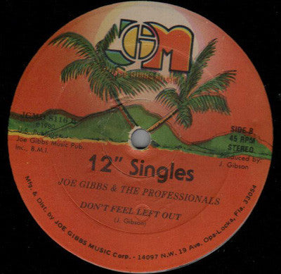 June Lodge & Prince Mohammed / Joe Gibbs & The Professionals : Someone Loves You Honey / Don't Feel Left Out (12", Single)