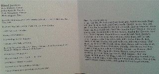 Blind Justice (5) : Don't Disturb Me Now / Egg On Your Head (7", Single)