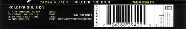 Captain Jack : Soldier Soldier (CD, Maxi)