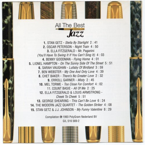 Various : All The Best Jazz (CD, Comp)