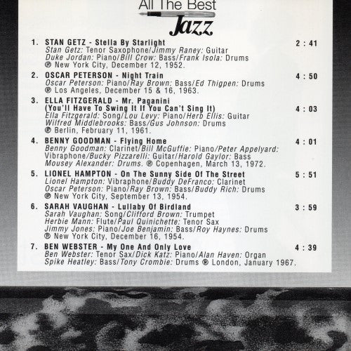 Various : All The Best Jazz (CD, Comp)