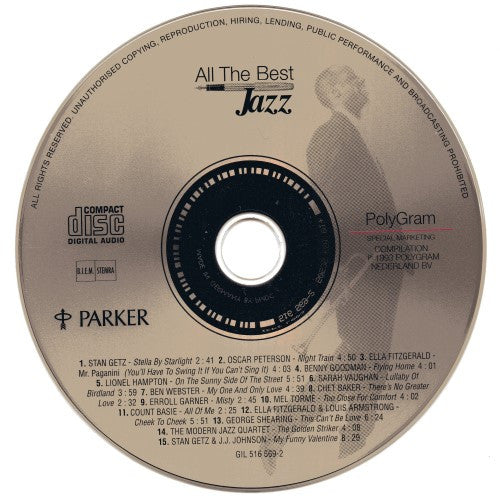 Various : All The Best Jazz (CD, Comp)