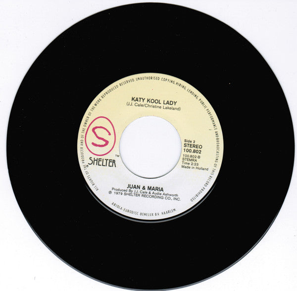 Juan And Maria* : Juarez Blues (7", Single)