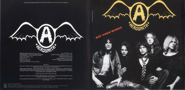 Aerosmith : Get Your Wings (CD, Album, RE)